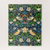 Art Nouveau Bird and Flower Tapestry Pattern Legpuzzel (Verticaal)