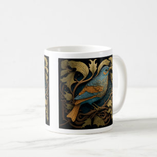 Art Nouveau Bird Classic Mok, 11 oz Koffiemok