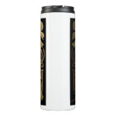 Art Nouveau Bird Thermal Tumbler Thermosbeker (Achterkant)