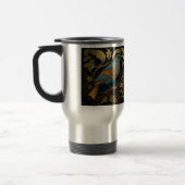 Art Nouveau Bird Travel/Commuter Mok, 15 oz Reisbeker (Links)