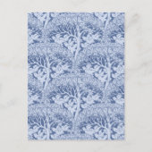 Art Nouveau Birds and Trees Pattern Briefkaart (Voorkant)