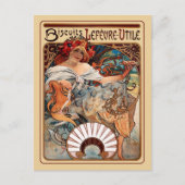 Art Nouveau - Biscuits Lefeure - Utile Briefkaart (Voorkant)