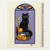 Art Nouveau Black Cat Planner (Achterkant)