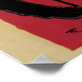  art nouveau black cat poster (Hoek)