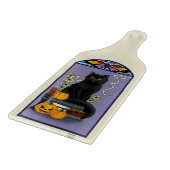 Art Nouveau Black Cat Snijplank (Hoek)