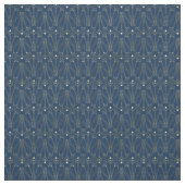 Art Nouveau. Blauw. Stof (Swatch)