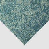 art Nouveau, blauwgroen, William Morris stijl, blo Tissuepapier (Detail)