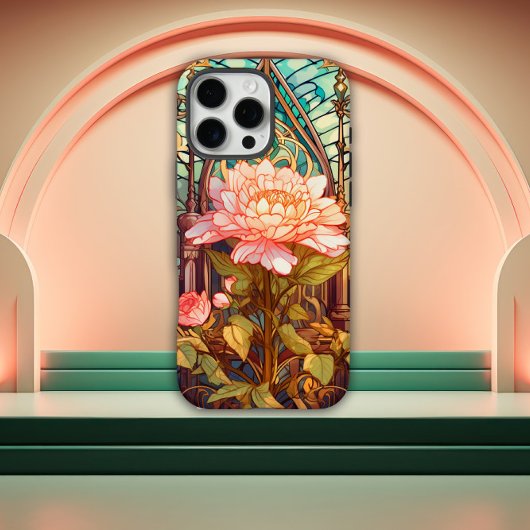 Art Nouveau-bloem geïnspireerd Case-Mate iPhone Case