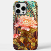 Art Nouveau-bloem geïnspireerd Case-Mate iPhone Case (Achterkant)