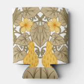 Art Nouveau Bloem Samenstelling Elementen Blikjeskoeler (Achterkant)