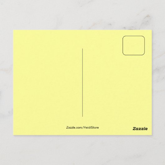 Art Nouveau bloem tekening gelukkige verjaardag go Briefkaart (Achterkant)