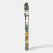 Art Nouveau bloemen kunst vlinderbloemen Case-Mate iPhone Case (Achterkant / Links)