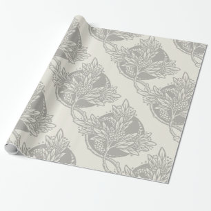 Art Nouveau Bloemen Minimalisme Cadeaupapier