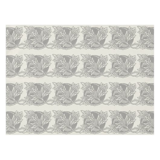 Art Nouveau Bloemen Minimalisme Tafelkleed (Voorkant (Horizontaal))