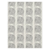 Art Nouveau Bloemen Minimalisme Tafelkleed (Voorkant)