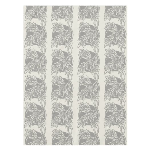 Art Nouveau Bloemen Minimalisme Tafelkleed (Voorkant)