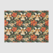 Art Nouveau Bloemen Naadloos Tissuepapier (Voorkant)