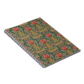 Art Nouveau bloemen Notitieboek (Rechterzijde)