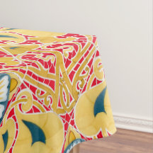  Art Nouveau Bloemen Tegel Patroon