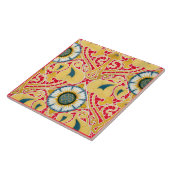  Art Nouveau Bloemen Tegel Patroon Tegeltje (Zijkant)