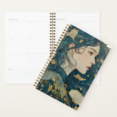 Art Nouveau Bloemen Vrouw Planner (Display)