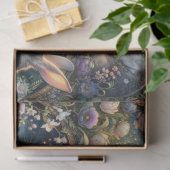 Art Nouveau Bloemenbos Konijn Decoupage Pasen Tissuepapier (Geschenk)