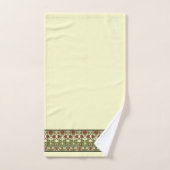Art Nouveau  Bloemengrens Frieze Bad Handdoek (Handdoek)