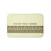 Art Nouveau  Bloemengrens Frieze Badmat (Voorkant)