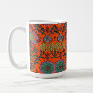 Art Nouveau bloementuin in vintage stijl Koffiemok