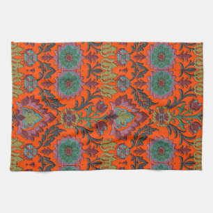 Art Nouveau bloementuin Theedoek