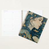 Art Nouveau Bloemenvrouw Planner (Display)