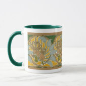 Art Nouveau Bloemrand - Mok (Links)