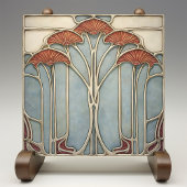 Art Nouveau Bloom Tegeltje