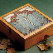 Art Nouveau Bloom Tegeltje