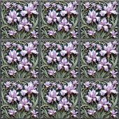 Art Nouveau Bloom Tegeltje