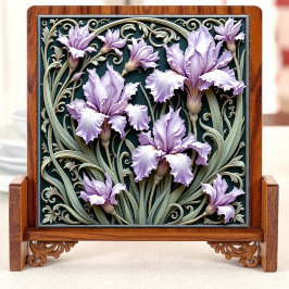 Art Nouveau Bloom Tegeltje