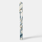  Art Nouveau, Blue Garden Iris Flowers Case-Mate iPhone Case (Achterkant / Links)