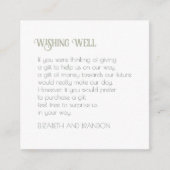 Art Nouveau Blush Butterfly Wedding Good Informatiekaartje (Voorkant)