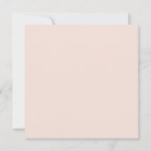 Art Nouveau Blush Pink Butterfly Wedding Save The Date (Achterkant)