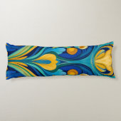 Art Nouveau Body Pillow Lichaamskussen (Achterkant)