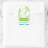 Art Nouveau Boekplaat Stickers (Tas)