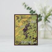 Art Nouveau Book, Kapitein Horn Adventures Briefkaart (Staand voorkant)