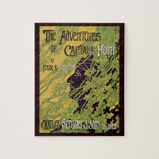  Art Nouveau Book, Kapitein Horn Adventures Legpuzzel (Verticaal)