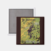  Art Nouveau Book, Kapitein Horn Adventures Magneet (Voorkant / Achterkant)