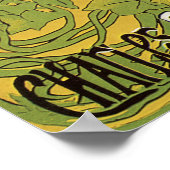  Art Nouveau Book, Kapitein Horn Adventures Poster (Hoek)