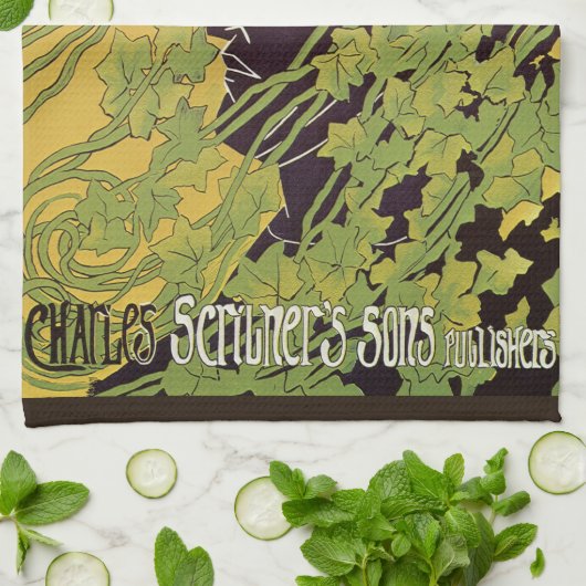 Art Nouveau Book, Kapitein Horn Adventures Theedoek (Gevouwen)