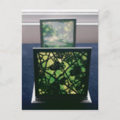 Art Nouveau bookends, Tiffany Studios, c.1894 Briefkaart (Voorkant)