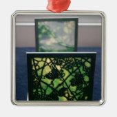 Art Nouveau bookends, Tiffany Studios, c.1894 Metalen Ornament (Voorkant)