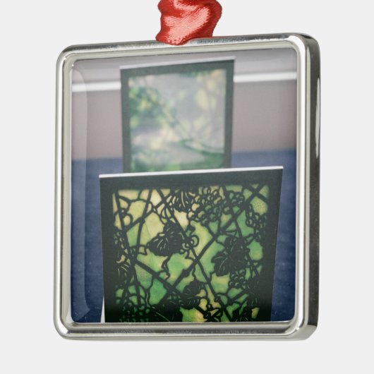 Art Nouveau bookends, Tiffany Studios, c.1894 Metalen Ornament (Links)