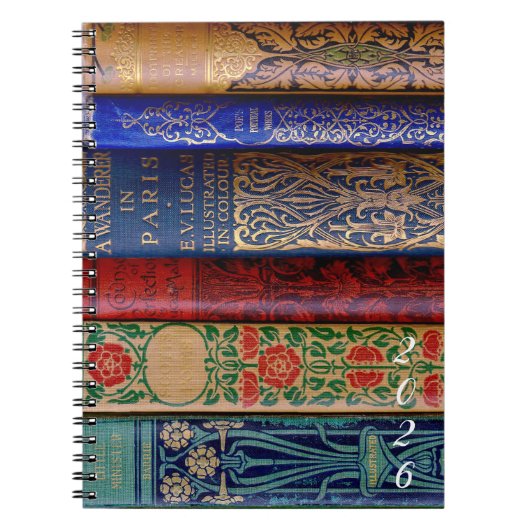 Art Nouveau Bookish Journal 2026 Notitieboek (Voorkant)